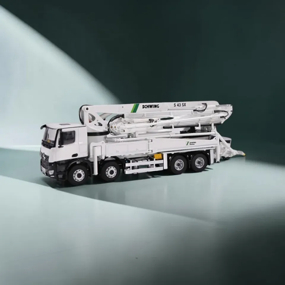 NZG Schwing S 43 SX pompe à béton miniature 1:50