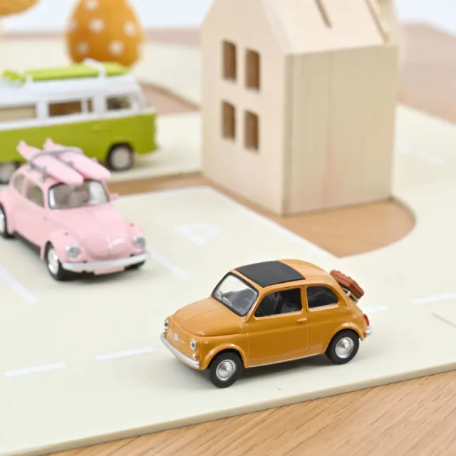 Norev Fiat 500 F 1965 jet-car 1/43 jaune positano