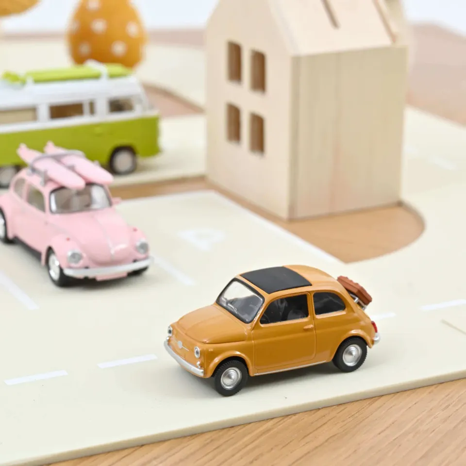 Norev Fiat 500 F 1965 jet-car 1/43 jaune positano