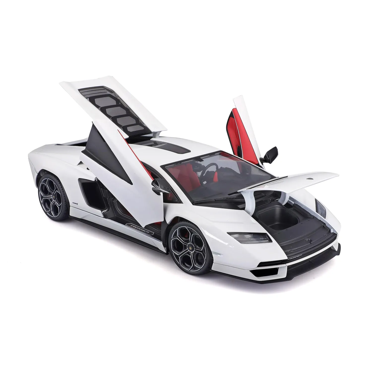 Maisto Countach LPI 800-4 voiture miniature 1:18 blanche métal