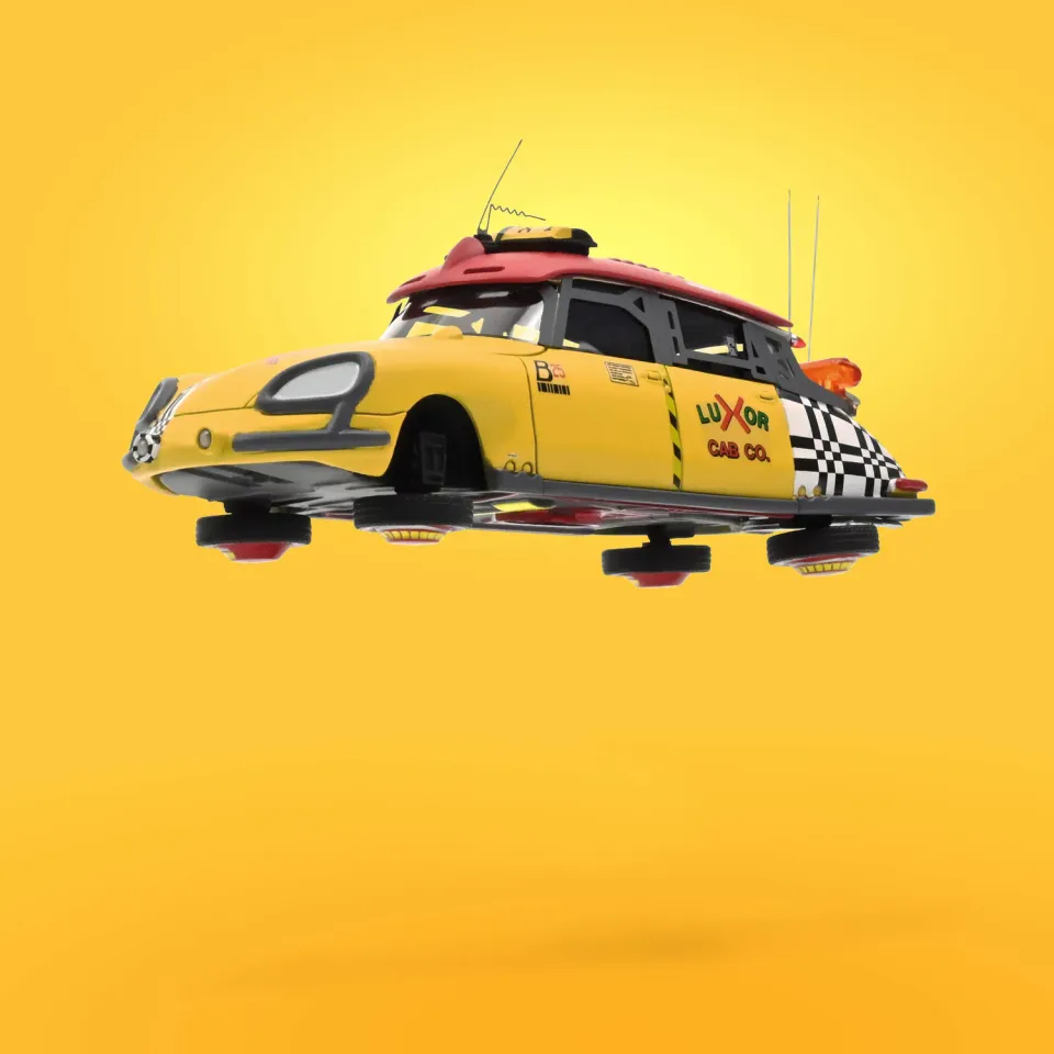 Norev Flying DS Taxi 2015 miniature 1/43 cinéma