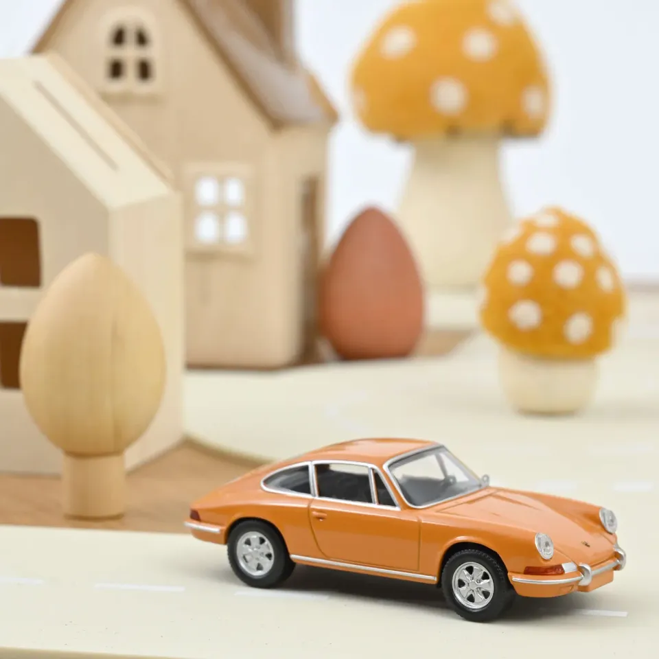 Norev Porsche 911 1969 jet-car 1/43 jaune Bahama jantes Fuchs