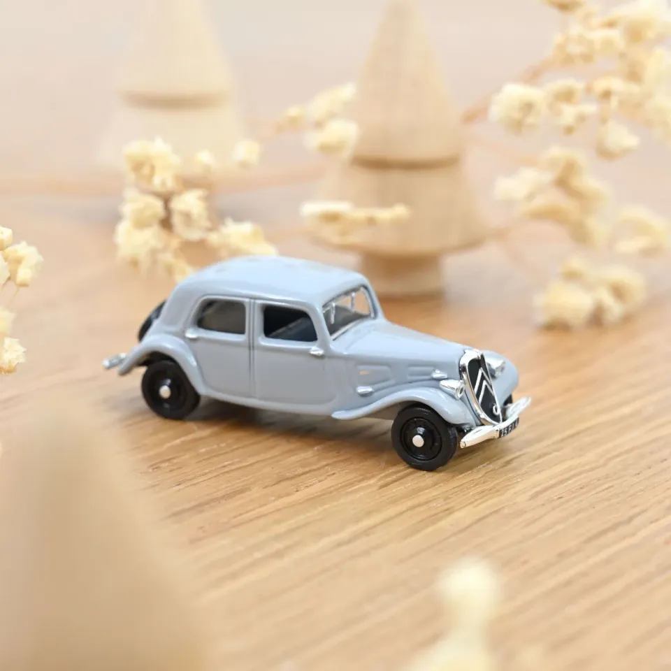 Norev Citroën 11 A 1937 miniature 1/87 gris