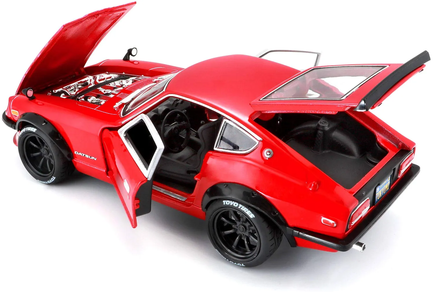 Maisto Datsun 240Z 1971 M32611 voiture miniature 1/18 rouge