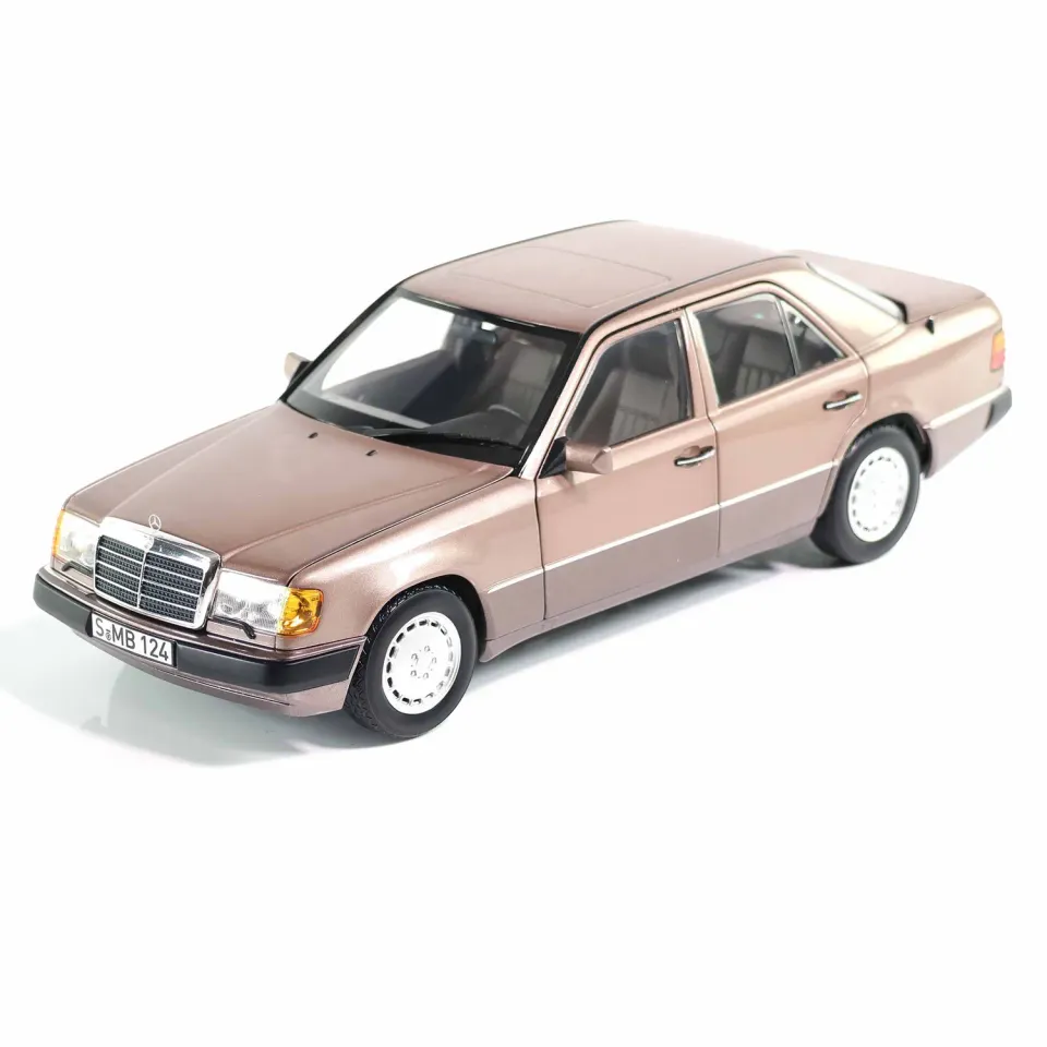 Norev Mercedes-Benz 230 E 1990 miniature 1/18 bois de rose