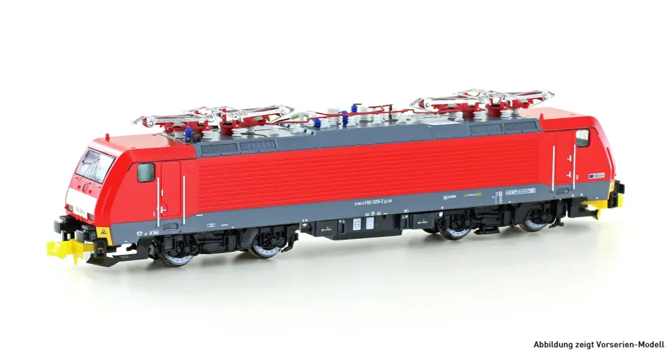 MINIS BR 189 locomotive électrique N Sound DB Cargo sans logo