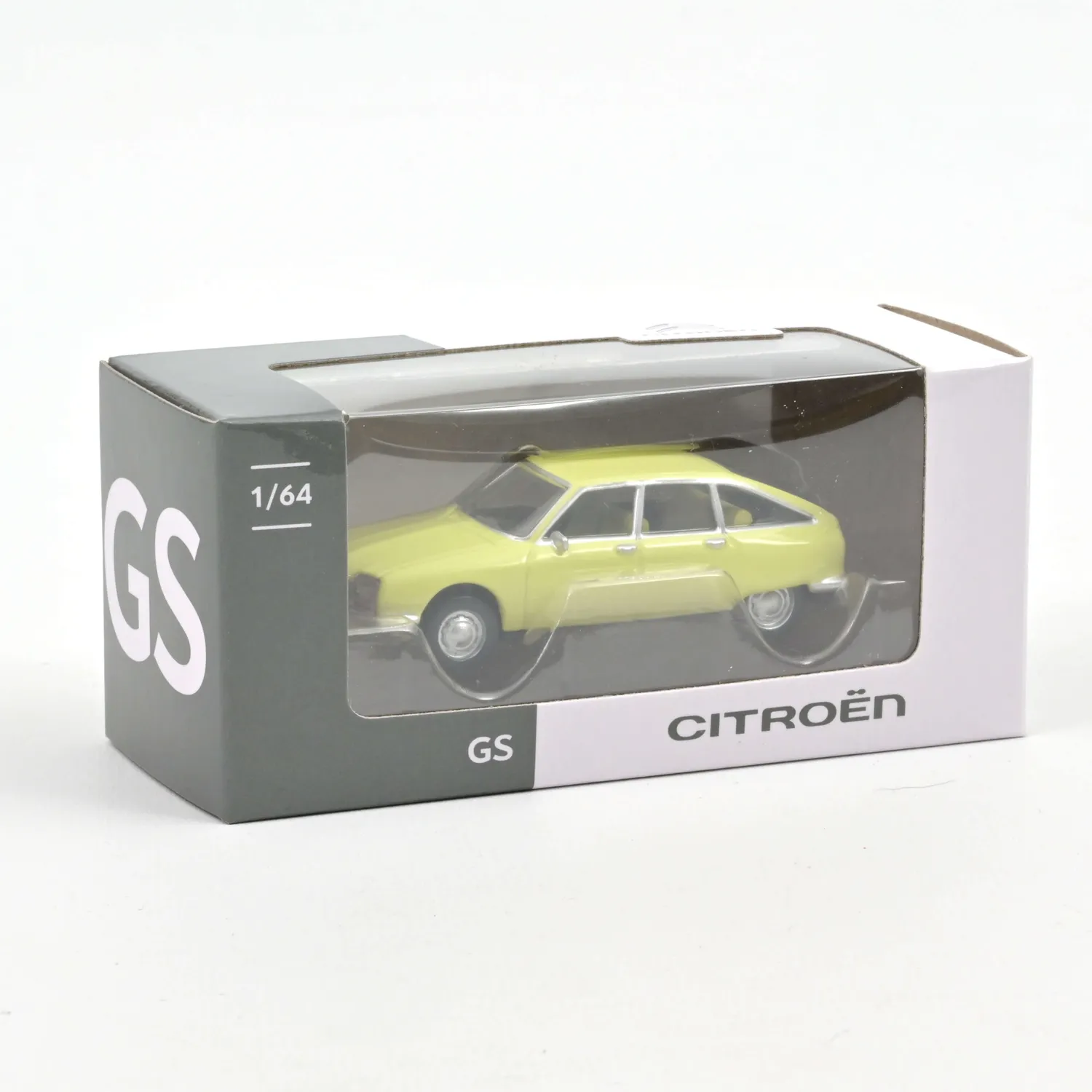 Norev Citroën GS 1971 Primevère voiture miniature 1/64 jaune