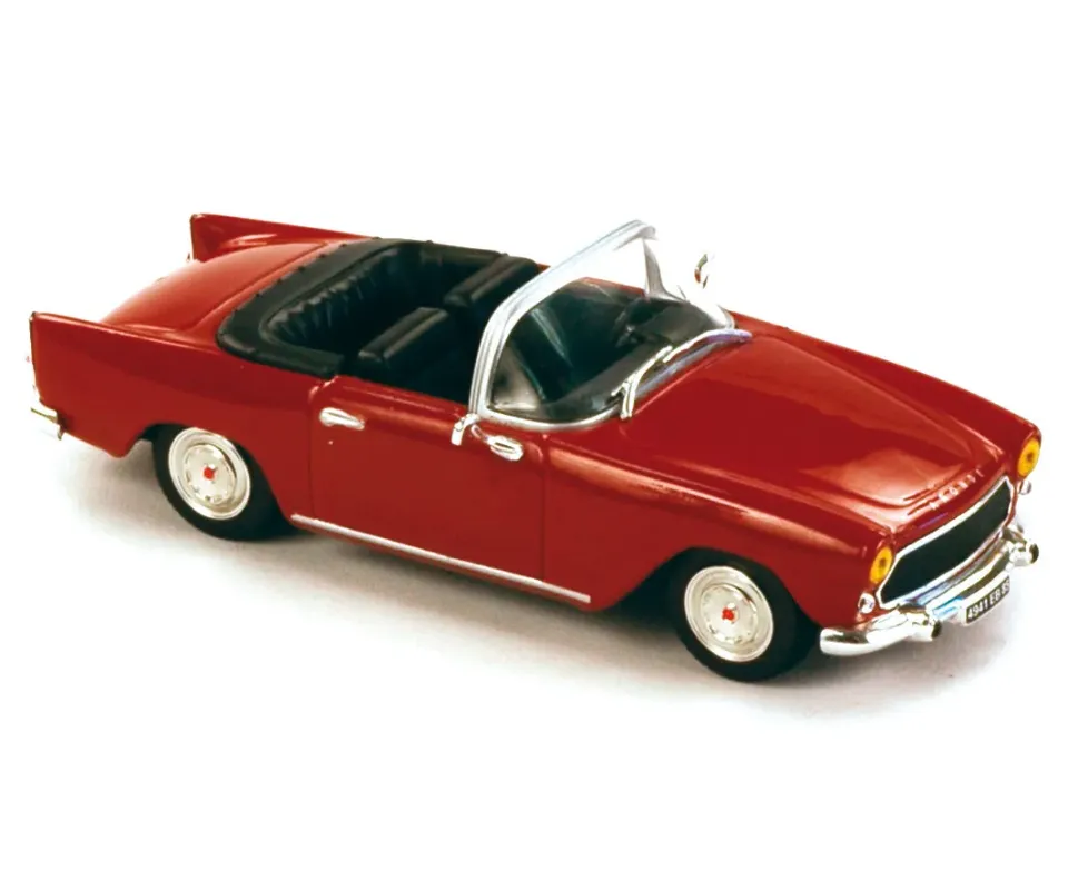 Norev Simca Océane cabriolet miniature 1/43 rouge