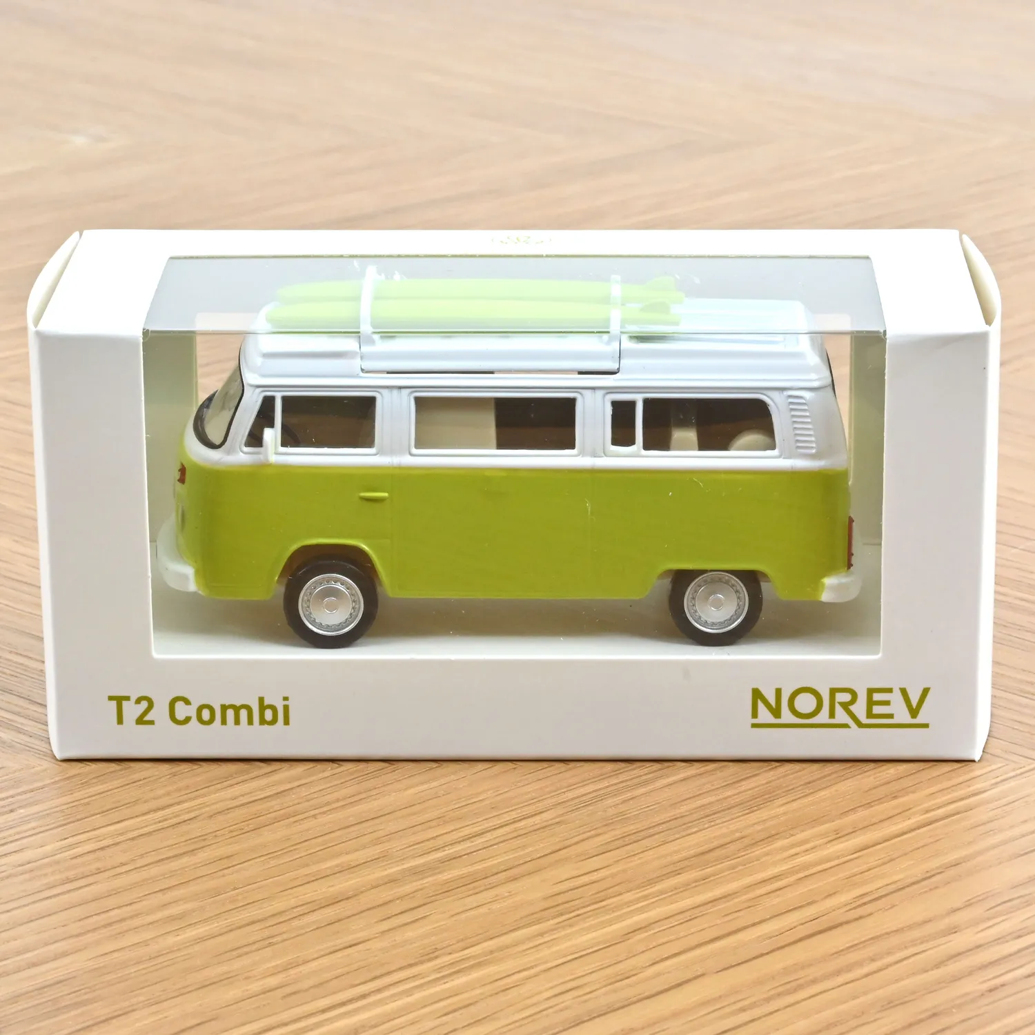 Norev Volkswagen Combi T2b jet-car vert Sauge 1/43