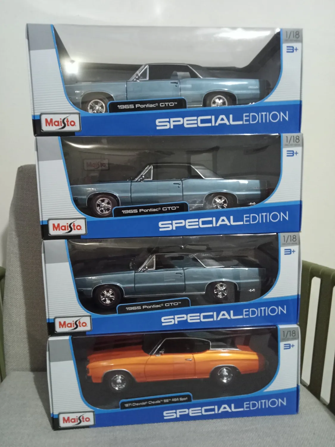 Maisto M31890 Chevrolet Chevelle SS 454 miniature 1/18 muscle