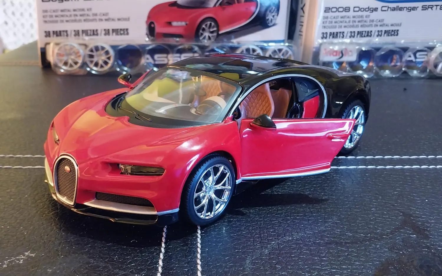 MAISTO M39514 Bugatti Chiron kit 1/24 métal à monter