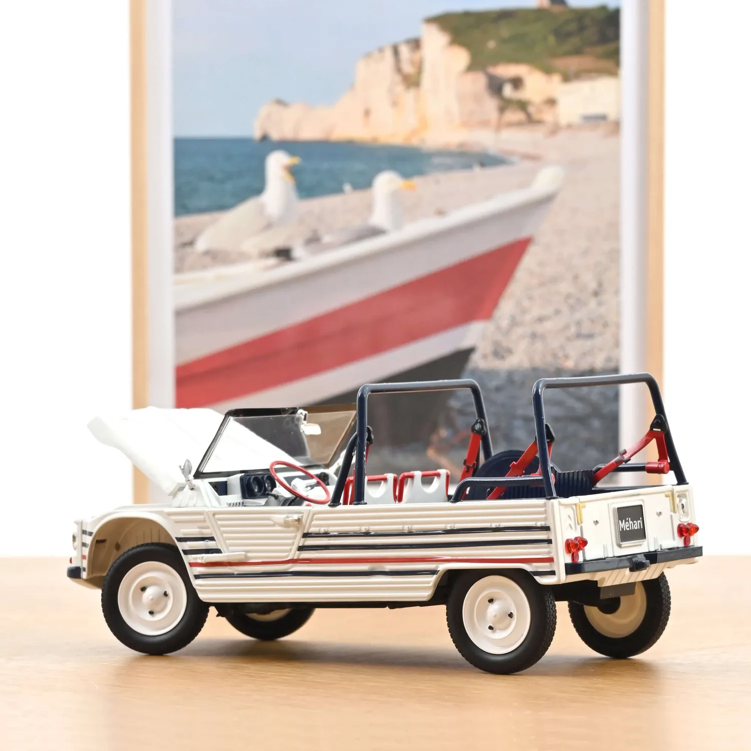 Norev Citroën Méhari 2016 miniature 1/18 tricolore