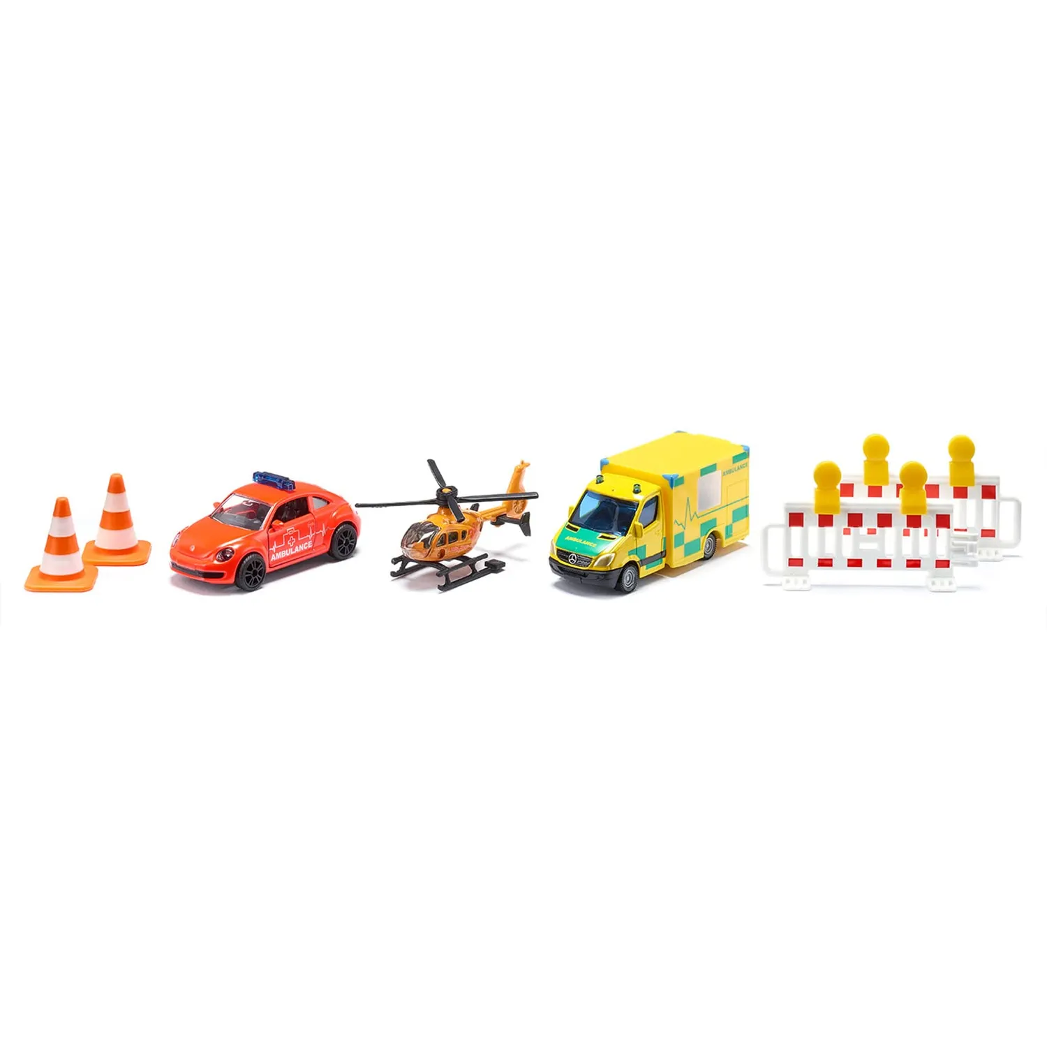Siku 6330 Coffret Cadeau Pompiers camion avion métal