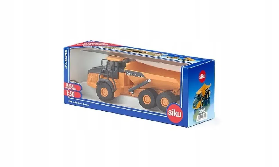 Siku 3506 John Deere Dumper tombereau 1:50 orange