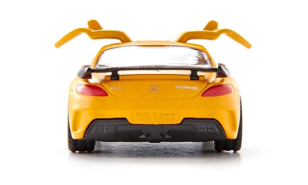 SIKU Super 1542 Mercedes SLS AMG voiture miniature orange portes papillon
