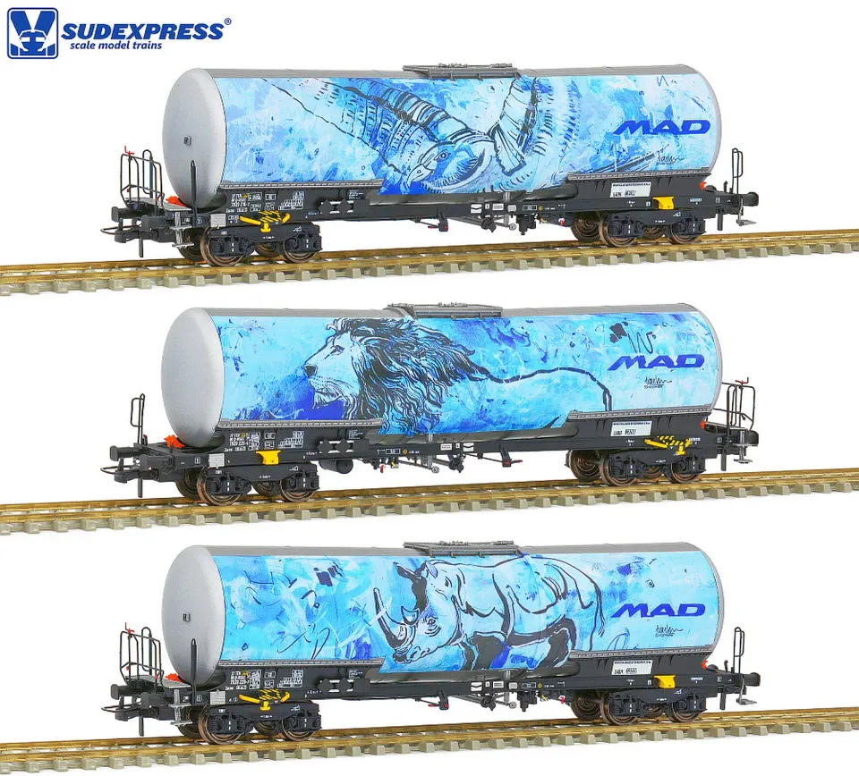 MINIS Zacns BSAS wagon citerne 3 pcs Ep VI