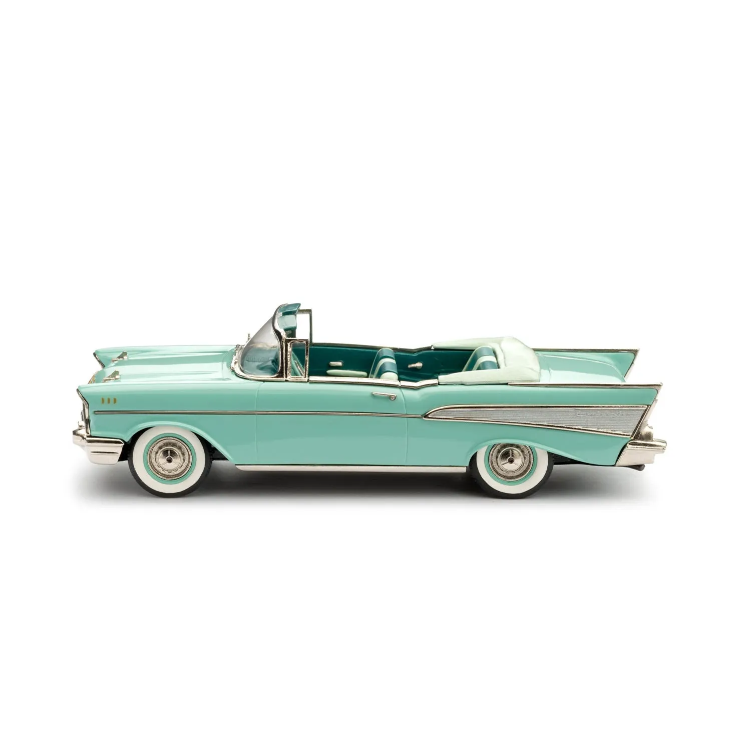 Brooklin 1957 Chevrolet Bel-Air Convertible miniature verte Surf