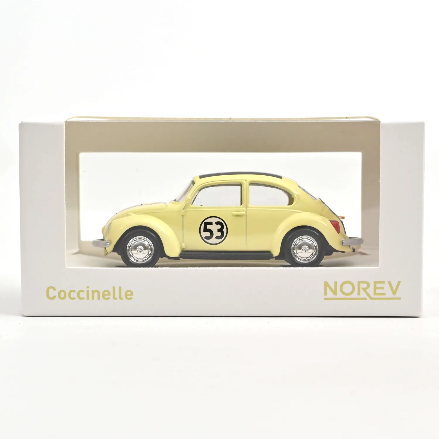 Norev Jet-car Volkswagen Coccinelle 1973 n°53 miniature 1/43 cinéma