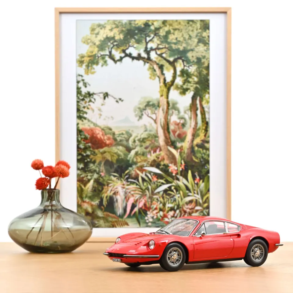 Norev Dino 246 GT 1968 miniature 1/18 rouge Chiaro