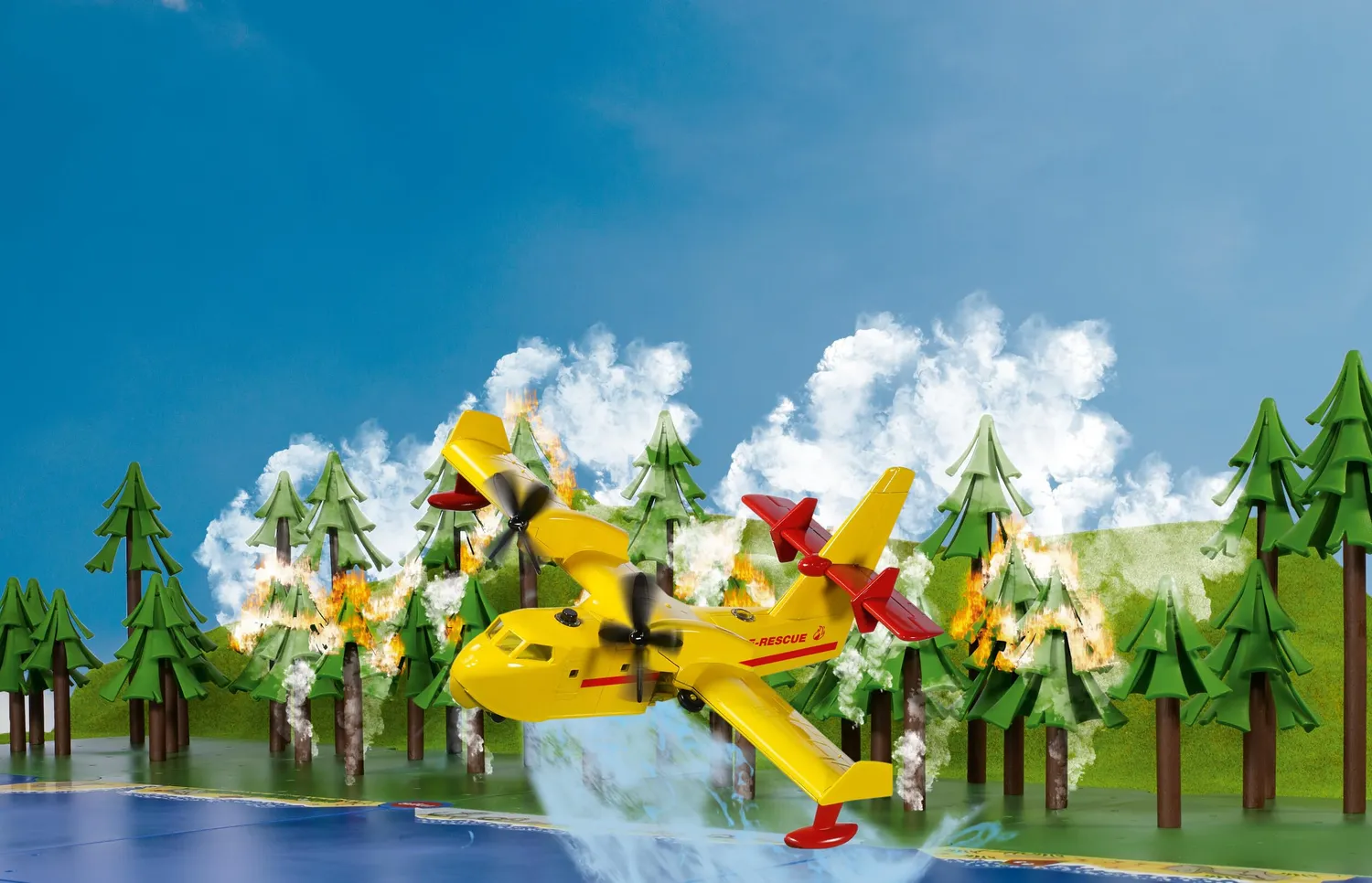 Siku Super 1793 avion anti-incendies miniature métal 1:87 eau