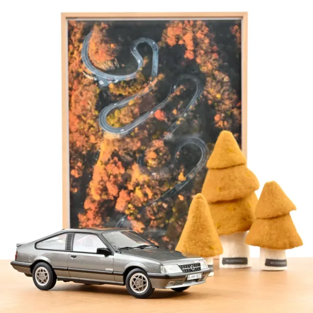 Norev Opel Monza GSE 1984 voiture miniature 1/18 anthracite