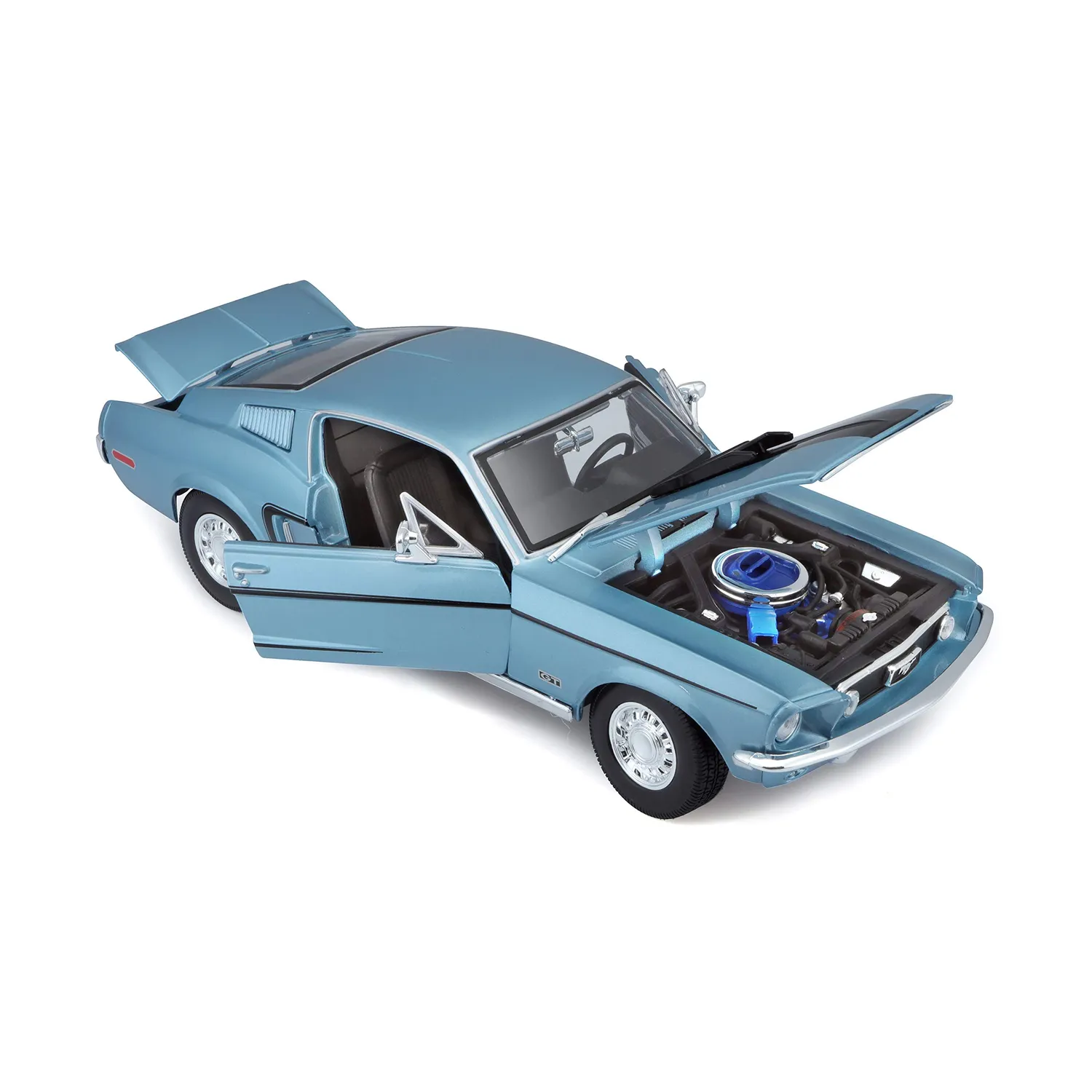 Maisto Ford Mustang GT Cobra Jet 1968 voiture miniature 1/18