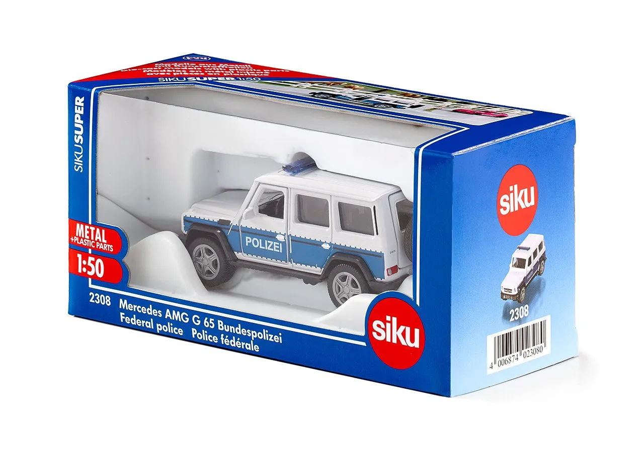 SIKU Super 2308 Mercedes G65 voiture police miniature 1:50
