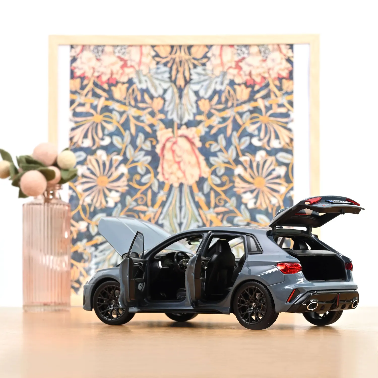 Norev Audi RS 3 Sportback 2025 miniature 1/18 gris kemora