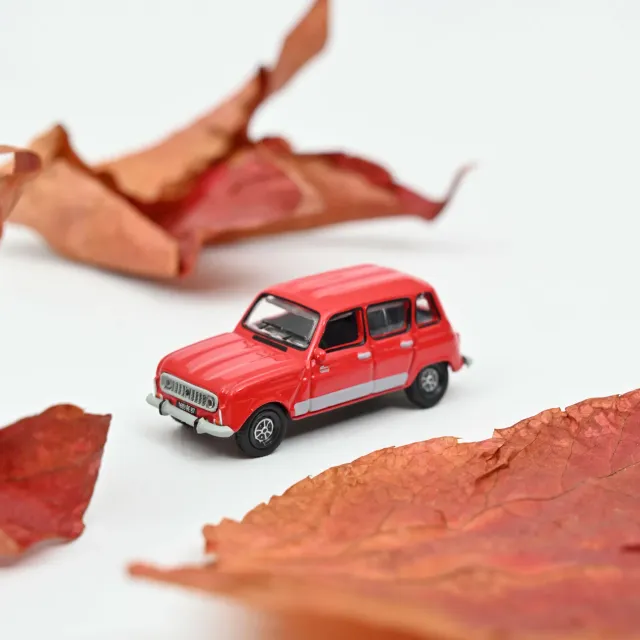 Norev Renault 4 GTL 1987 miniature 1/87 rouge
