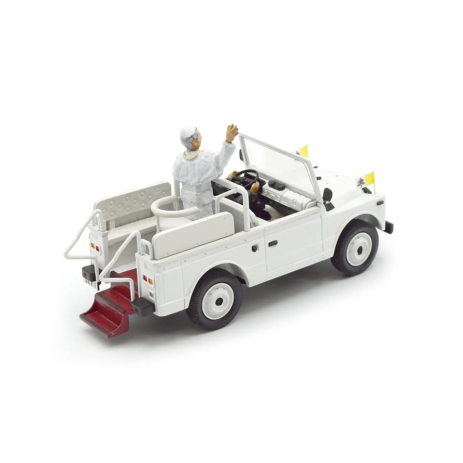 Brooklin Fiat Campagnola Pape Jean-Paul II miniature 1/43 99 ex