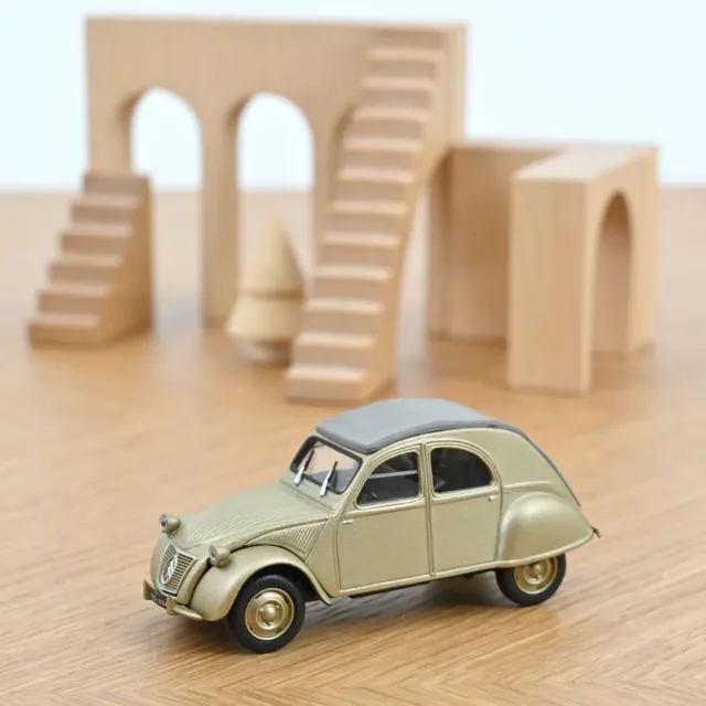Norev Citroën 2CV A 1948 voiture miniature 1/43 grise
