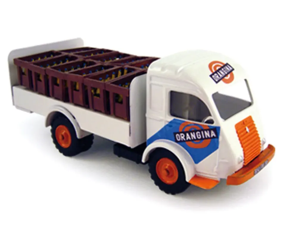 Norev Renault 2.5T plateau Orangina miniature 1/43