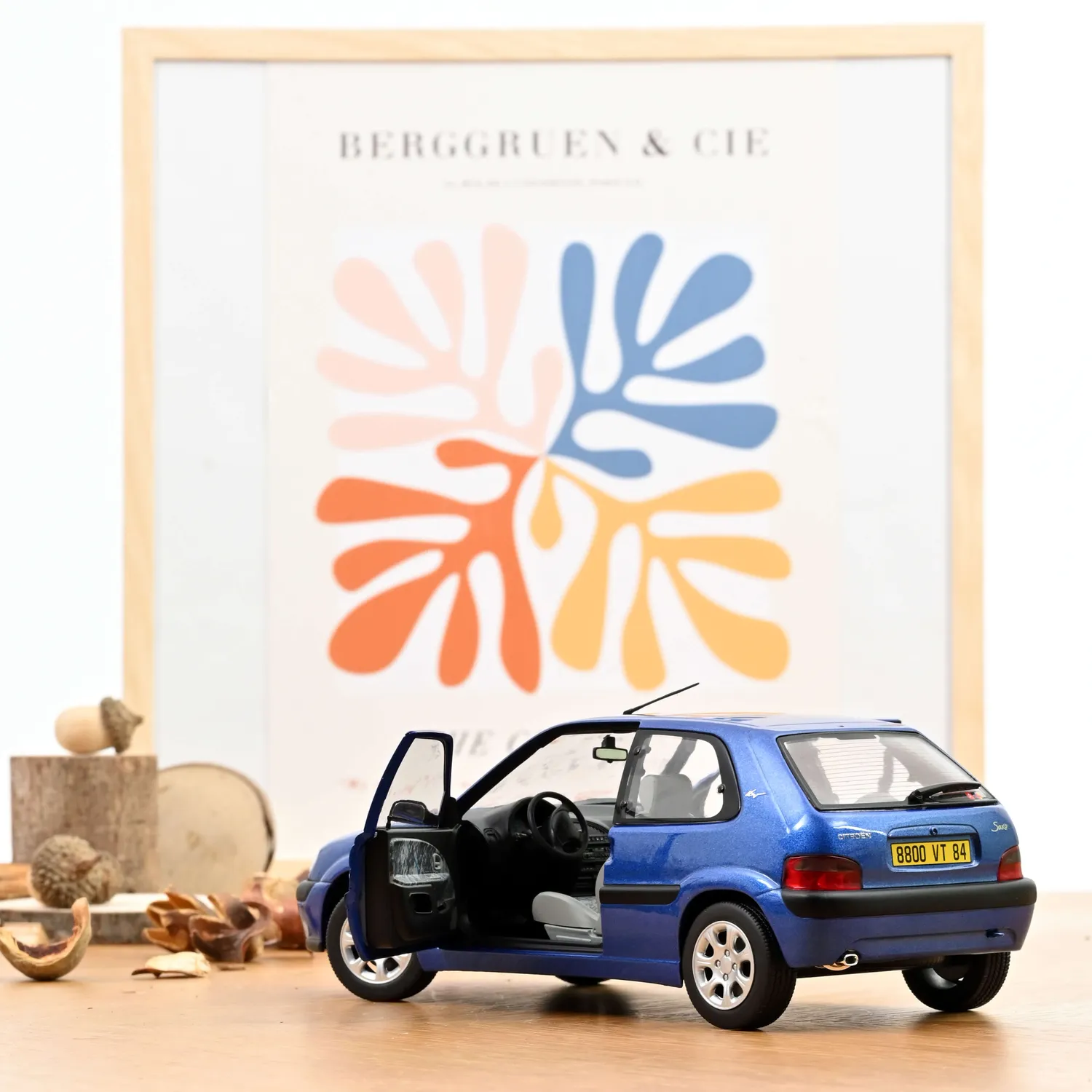 Norev Citroën Saxo VTS 1996 voiture miniature 1/18 bleu