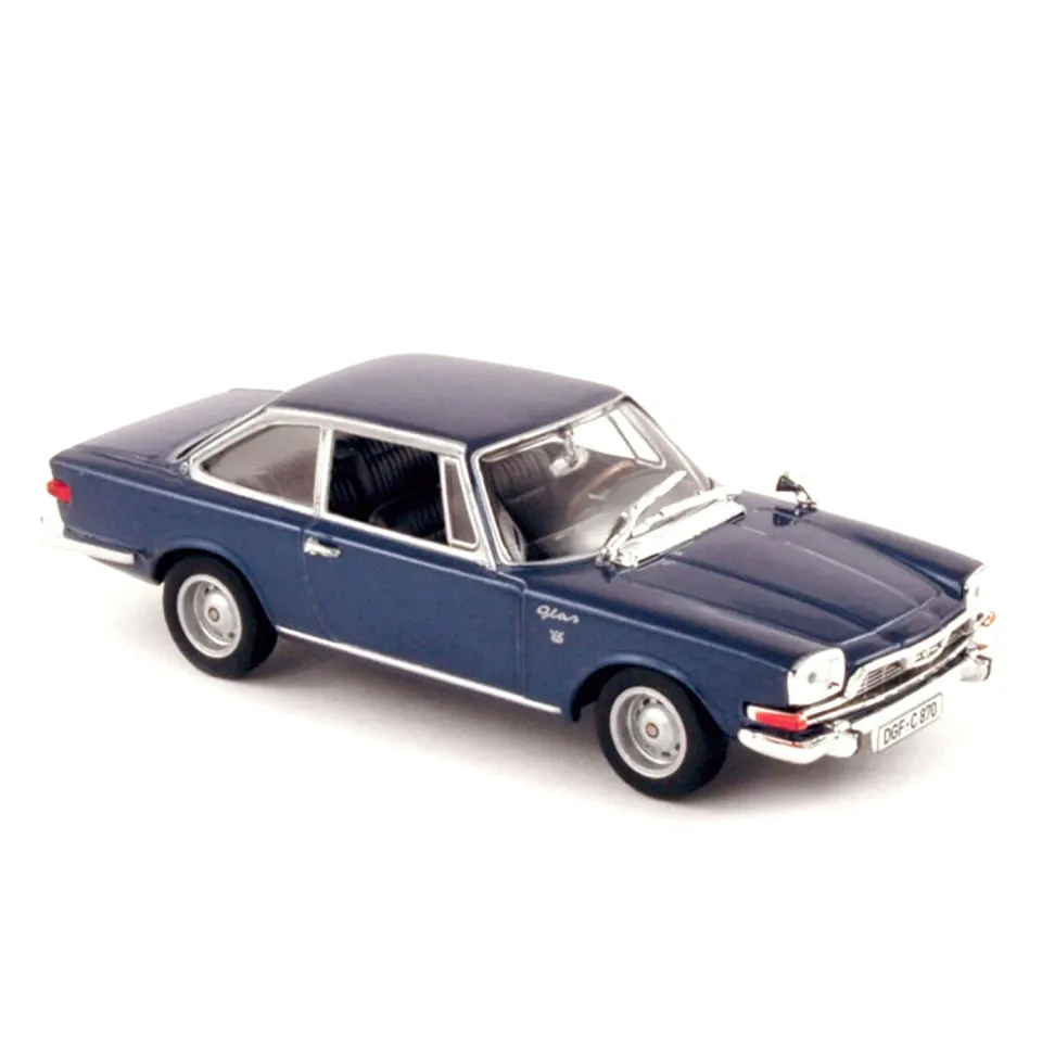 Norev Glas V8 2600 1967 miniature 1/43 bleu