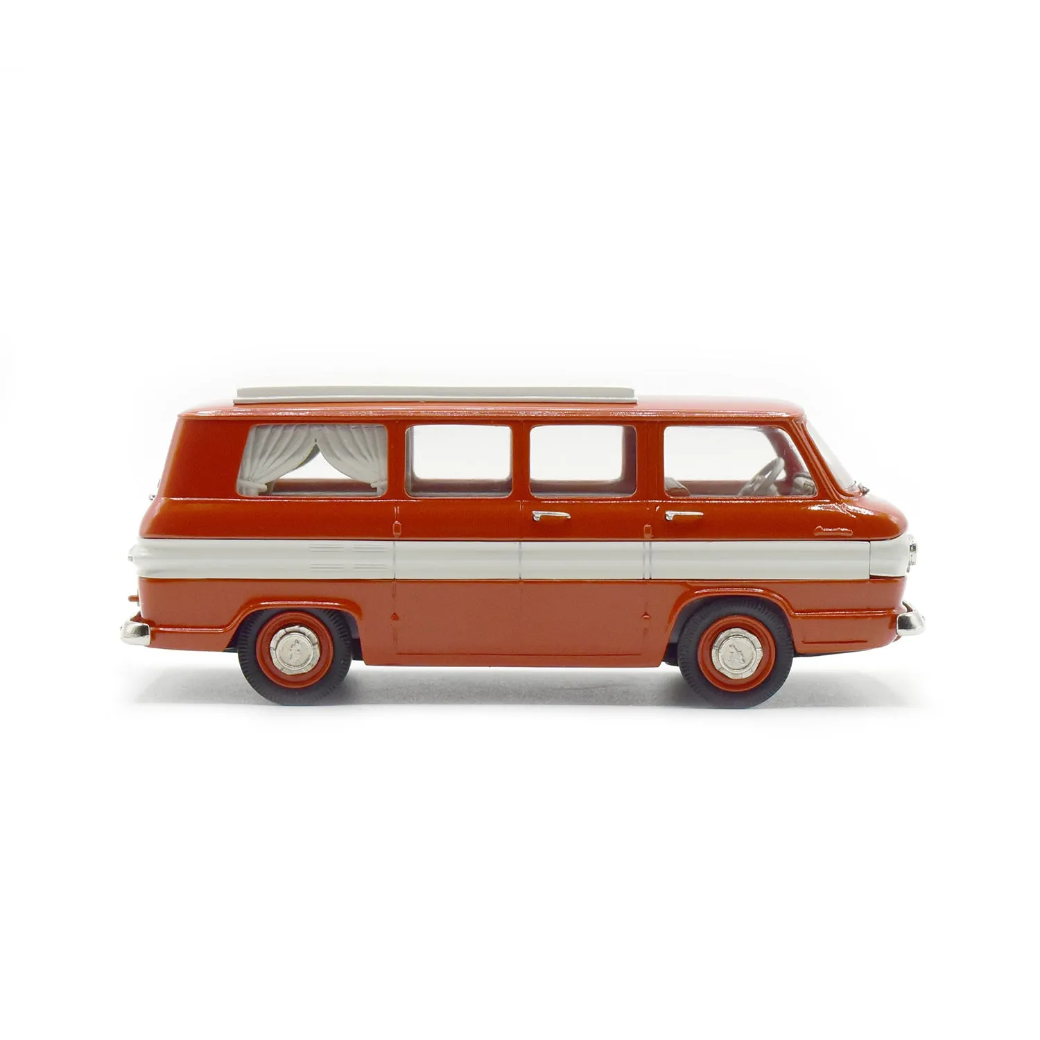 Brooklin BRK Chevrolet Corvair Greenbrier Camper miniature rouge