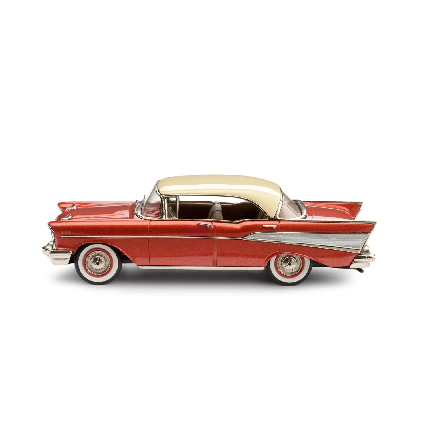 Brooklin 1957 Chevrolet Bel-Air miniature 1/43 gold beige