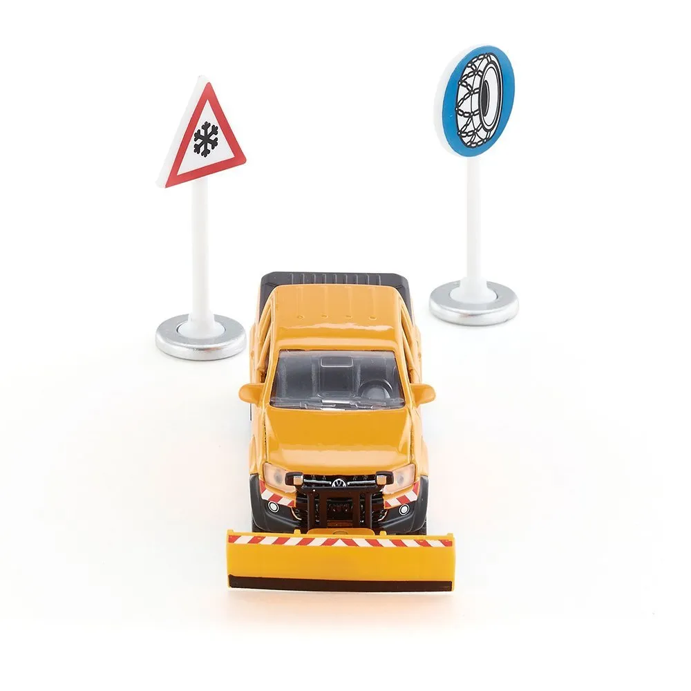 Siku Super 2546 VW Amarok chasse-neige orange