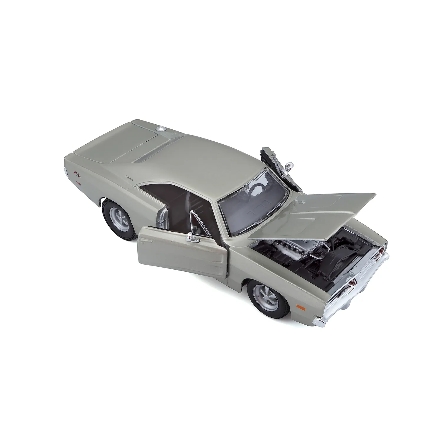 Maisto 31256 Dodge Challenger R/T 1969 voiture miniature bleue 1:24