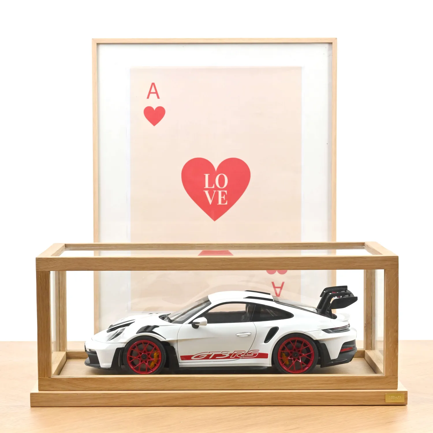 Norev Porsche 911 GT3 RS 2022 miniature 1/12 blanc pyro