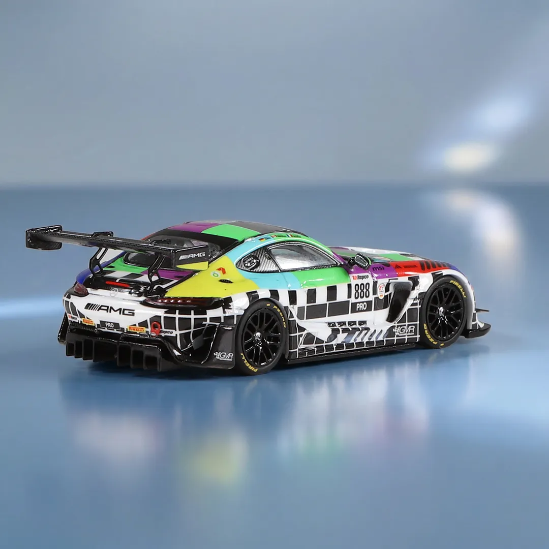 NZG Mercedes-AMG GT3 voiture miniature 1/64 course