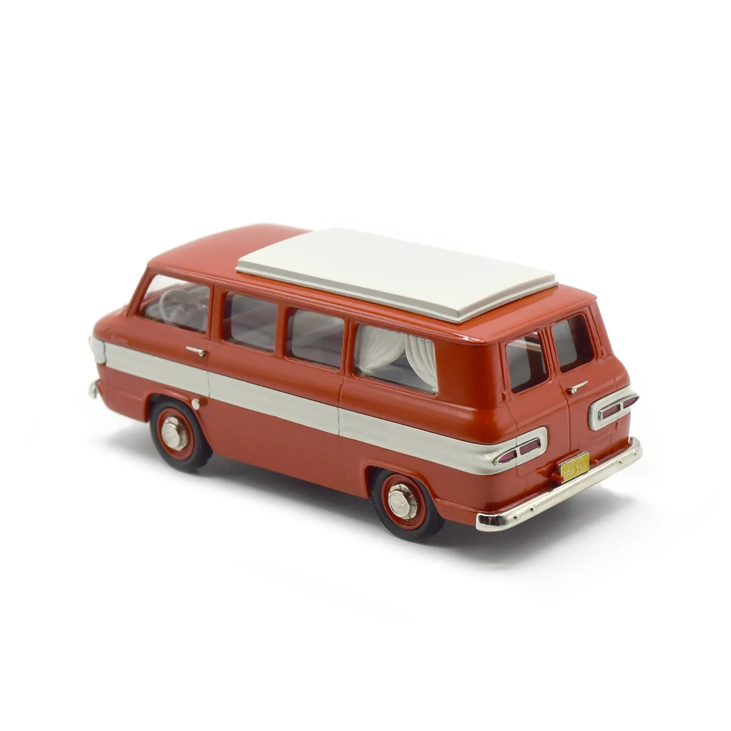 Brooklin BRK Chevrolet Corvair Greenbrier Camper miniature rouge