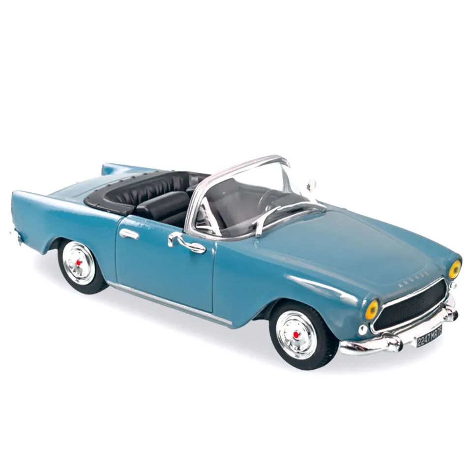 Norev Simca Océane miniature 1/43 cabriolet bleu clair