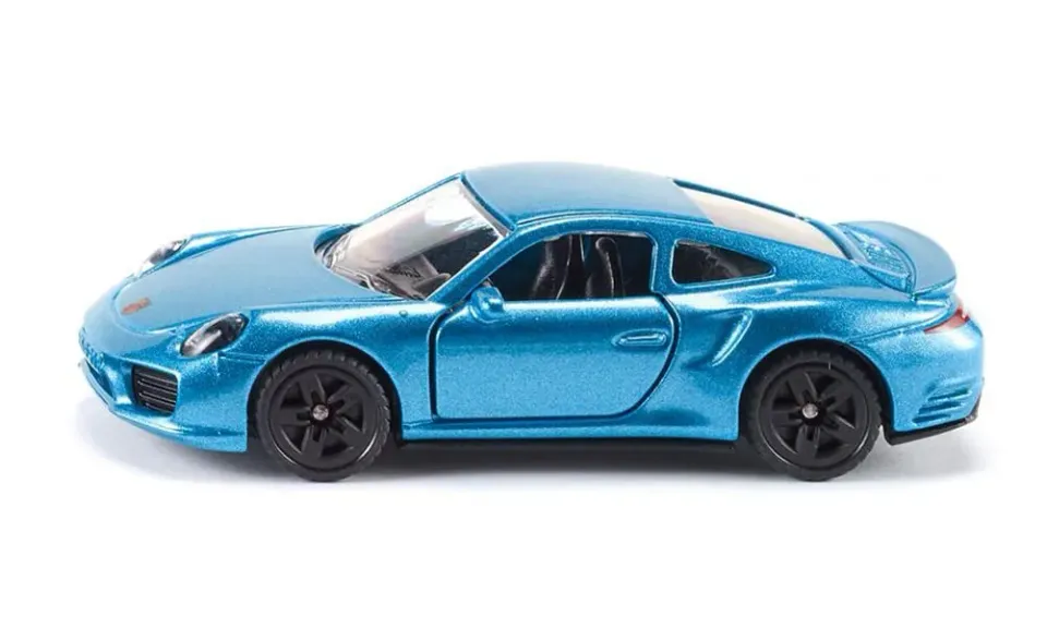SIKU 1506 Porsche 911 Turbo S voiture miniature bleu portes