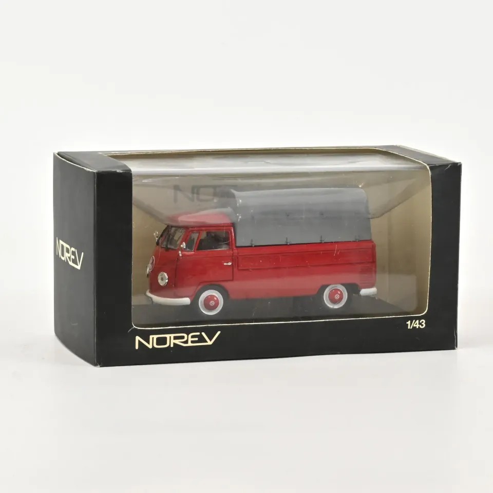 Norev VW T1b Pick Up 1958 miniature 1/43 rouge