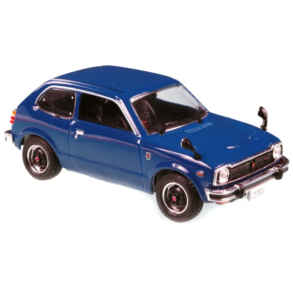 Norev Honda Civic RS 1974 voiture miniature 1/43 Bleu