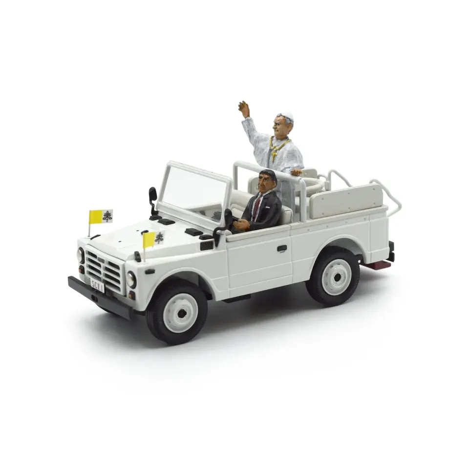 Brooklin Fiat Campagnola Pape Jean-Paul II miniature 1/43 99 ex