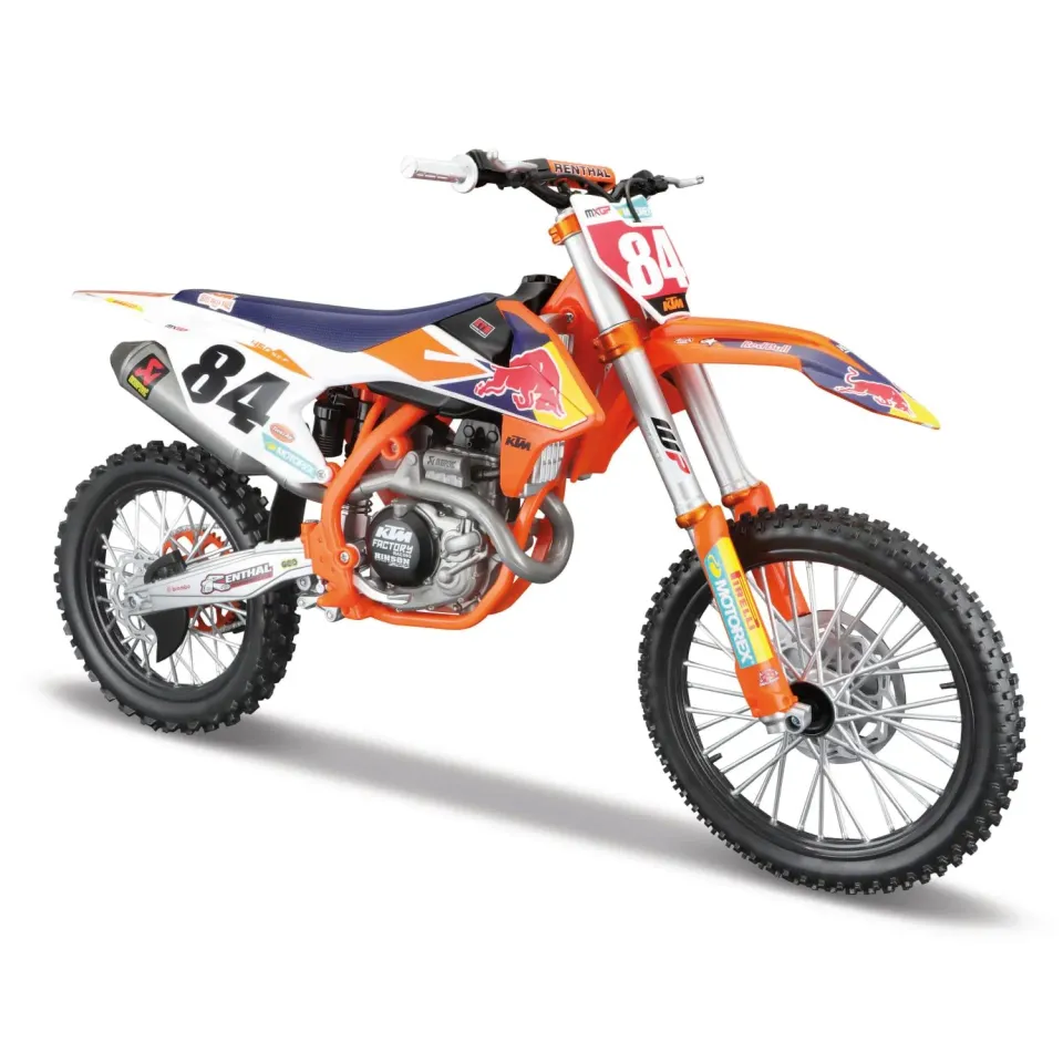 Maisto SX450 Red Bull KTM Supercross moto 1:6 métal