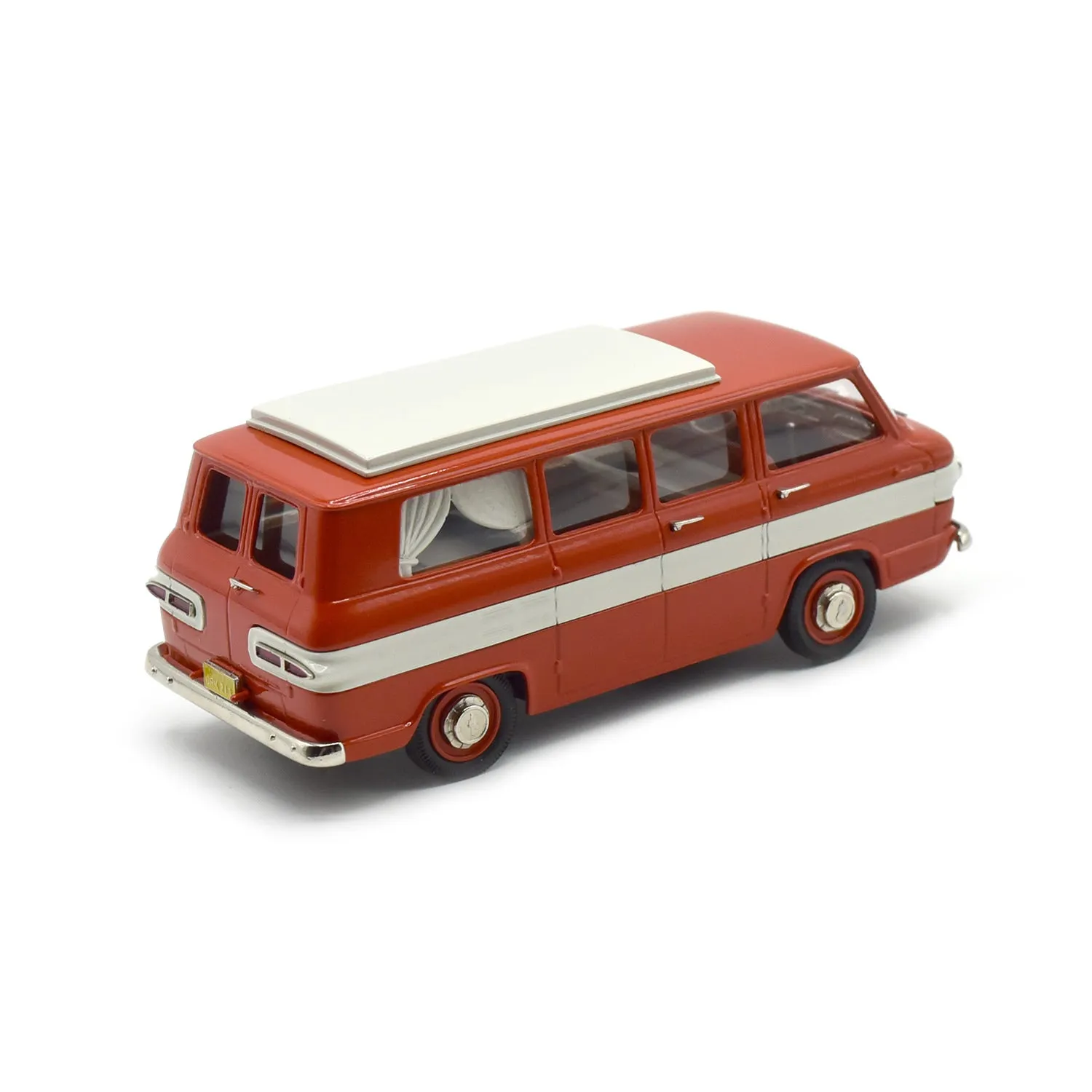 Brooklin BRK Chevrolet Corvair Greenbrier Camper miniature rouge