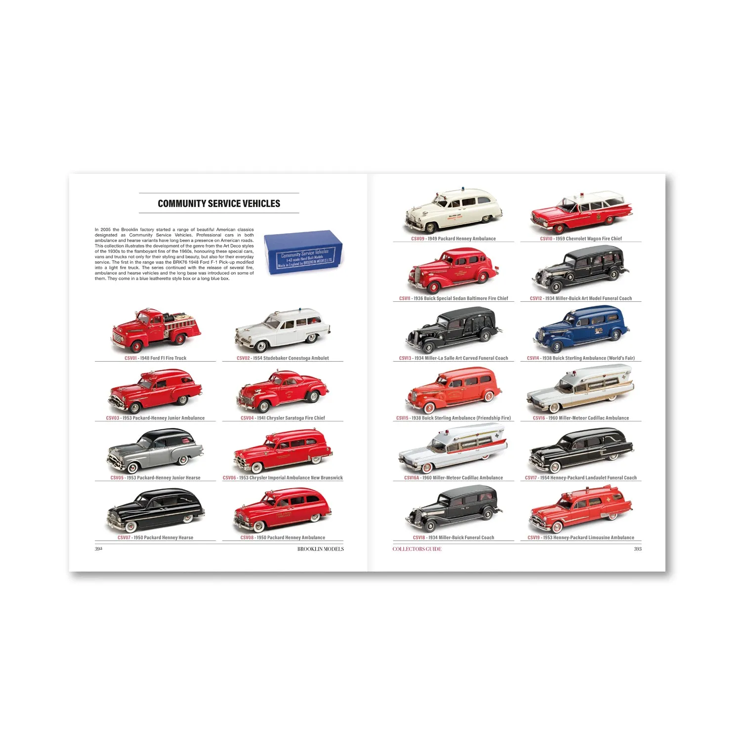 Brooklin Illustrated Collectors Guide livre relié 450 pages
