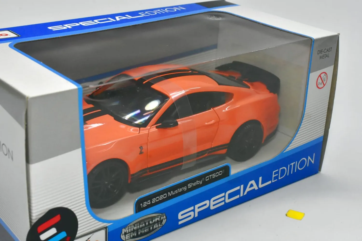Maisto Shelby GT500 2020 voiture miniature verte 1:24